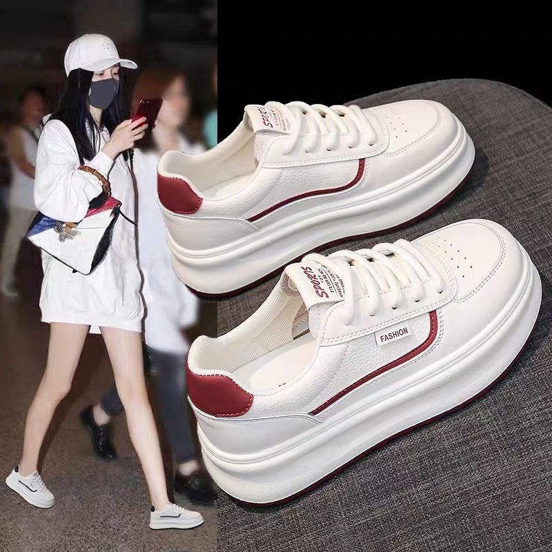 Women's Thick-Soled White Snea - White Sneaker Care Kit recension och pris