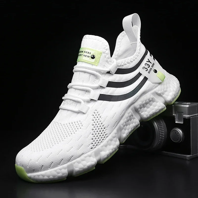 Men's Sneakers Mesh Breathable - White Sneaker Care Kit recension och pris