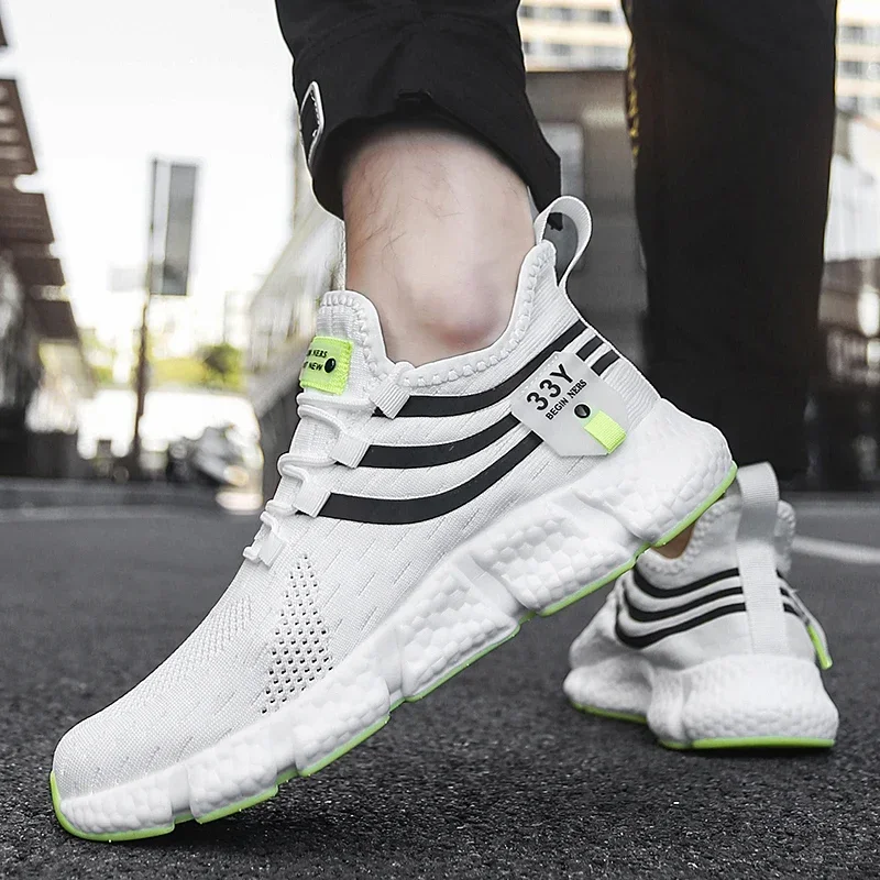 Men's Sneakers Mesh Breathable - White Sneaker Care Kit recension och pris