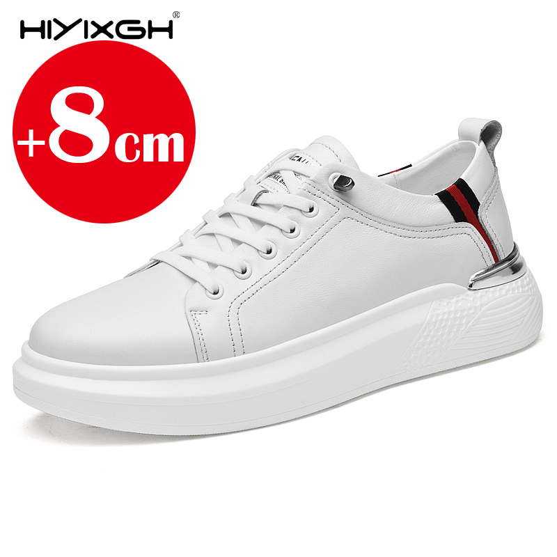 Genuine leather men's height-e - White Sneaker Care Kit recension och pris