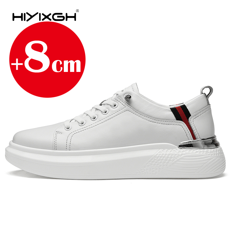 Genuine leather men's height-e - White Sneaker Care Kit recension och pris