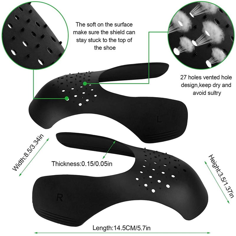 4Pcs Crease Protector Shoe Hea - Sneaker Care Crease Protector recension och pris
